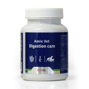 Таблетки Amix Vet Digestion Care для пищеварения кошек и собак 100 шт - masterzoo.ua
