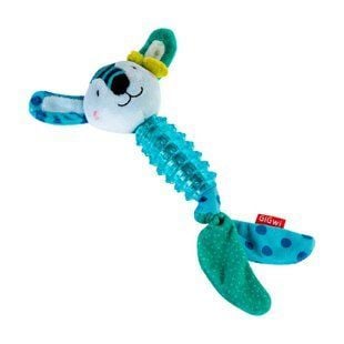Игрушка для собак Зайка с пищалкой GiGwi Suppa Puppa 15 см (резина /текстиль) - masterzoo.ua