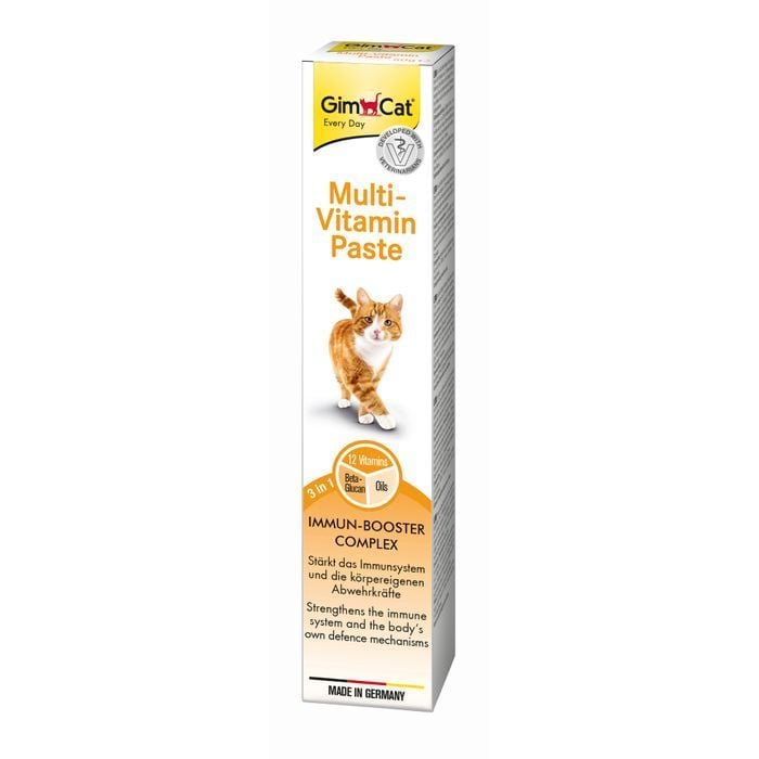 Лакомство для кошек GimCat Multi-Vitamin Paste 50 г - мультивитамин - masterzoo.ua