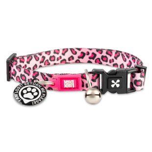 Ошейник для кошек Max Molly Smart ID Розовый леопард One Size - розовый - masterzoo.ua