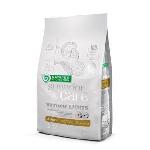 Cухой корм для собак Nature's Protection Superior Care White Dogs Adult Small & Mini Breeds 4 кг - ягнёнок - masterzoo.ua