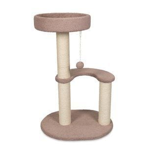 Pet Fun Уют когтеточка-комплекс для кошек 45х58,5х87,5 см - бежевый - masterzoo.ua