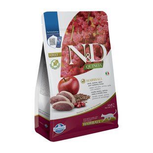 Сухой корм для кошек Farmina N&D Quinoa Hairball Adult 300 г - ассорти - masterzoo.ua