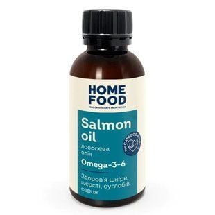 Home Food Omega 3-6 масло лосося для собак 100 мл - masterzoo.ua