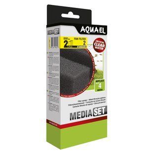 Губка Aquael &laquo;Media Set Standard&raquo; 2 шт. (для внутрішнього фільтра Aquael FAN-2 Plus) - masterzoo.ua