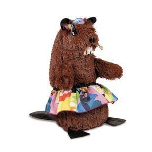 Pet Fun Бобрина Латина игрушка для собак 40 см - коричневый - masterzoo.ua