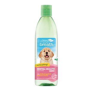 Добавка в воду для щенков TropiClean Fresh Breath Dental Support 473 мл - masterzoo.ua