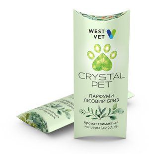 Духи для собак и кошек West Vet Crystal Pet 5 мл - лесной бриз - cts - masterzoo.ua