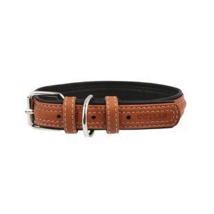 Нашийник Collar шкіряний &laquo;Soft&raquo; (Софт) 27-36 см / 15 мм (коричневий) - masterzoo.ua