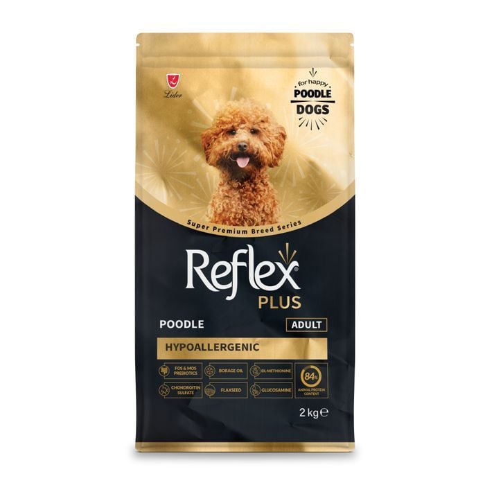 Cухой корм для собак Reflex Plus Poodle Adult 2 кг - masterzoo.ua