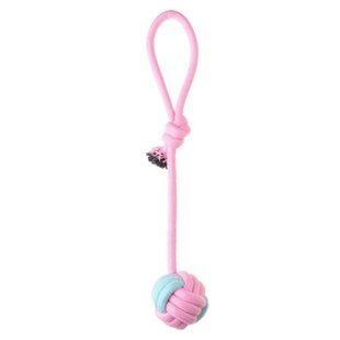 Игрушка для собак Pet Fun Канат 31 см - розовый - masterzoo.ua