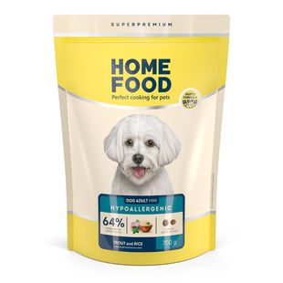 Сухой корм для собак Home Food Hypoallergenic Adult Mini 700 г - форель и рис - masterzoo.ua