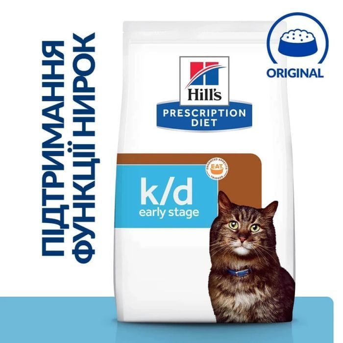 Сухой корм для кошек Hill&rsquo;s Prescription Diet Kidney Care 1,5 кг - курица - masterzoo.ua