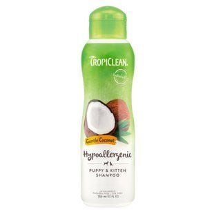 Шампунь для котят и щенков TropiClean &laquo;Gentle Coconut&raquo; (Кокос) 355 мл (для ухода за кожей) - masterzoo.ua