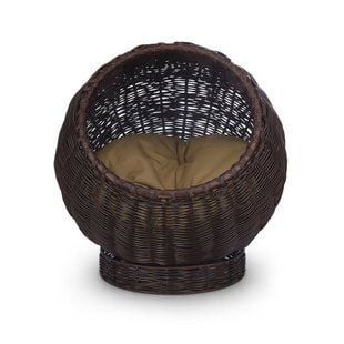 Крісло-кокон для котів Home Rest Bangland 57х50х50 см - коричневий - masterzoo.ua