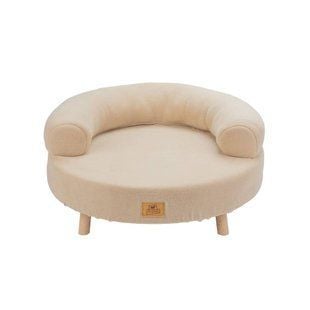 Лежак для котів Ferplast Aki Divan 56x56x29 см - бежевий - masterzoo.ua