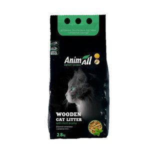 AnimAll наполнитель древесный 2,8 кг - мята - masterzoo.ua