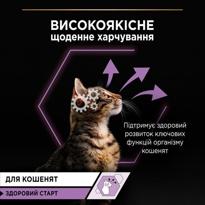 Влажный корм для котят Pro Plan Kitten Healthy Start 85 г - индейка - masterzoo.ua