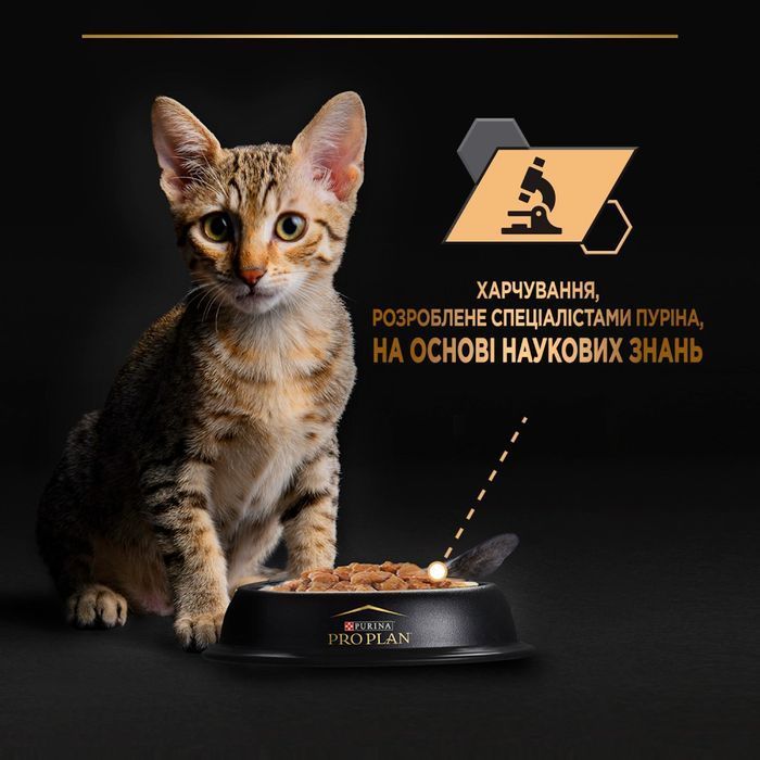 Влажный корм для котят Pro Plan Kitten Healthy Start 85 г - индейка - masterzoo.ua