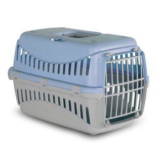 Переноска для собак MP Bergamo Gipsy 1 Small 46x31x32 см - синий - masterzoo.ua
