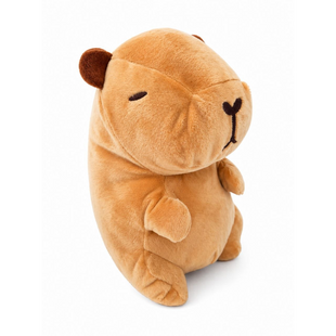 Игрушка для собак Pet Fun Капибара с пищалкой 28&times;16 см - коричневый - masterzoo.ua