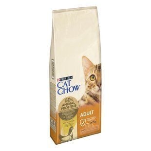 Сухий корм для котів Cat Chow Adult 15 кг - курка - masterzoo.ua