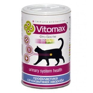 Витамины для кошек Vitomax Фито Биостим Urinary 300 шт - masterzoo.ua