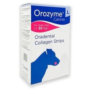 Жувальні смужки для собак Orozyme гігієна ротової порожнини L, 141 г - masterzoo.ua