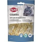 Лакомство для кошек Trixie Cookies 50 г - лосось и кошачья мята - masterzoo.ua
