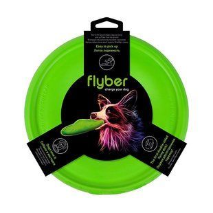 Игрушка для собак Flyber Летающая тарелка d=22 см - masterzoo.ua