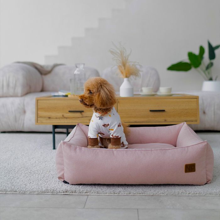 Noble Pet Albert лежак для собак 70х50 см - рожевий - masterzoo.ua
