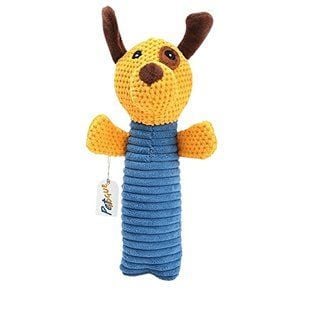 Игрушка для собак Pet Fun Песик 19х8 см - разноцветный - masterzoo.ua