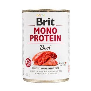 Влажный корм для собак Brit Care Mono Protein 400 г - говядина - masterzoo.ua