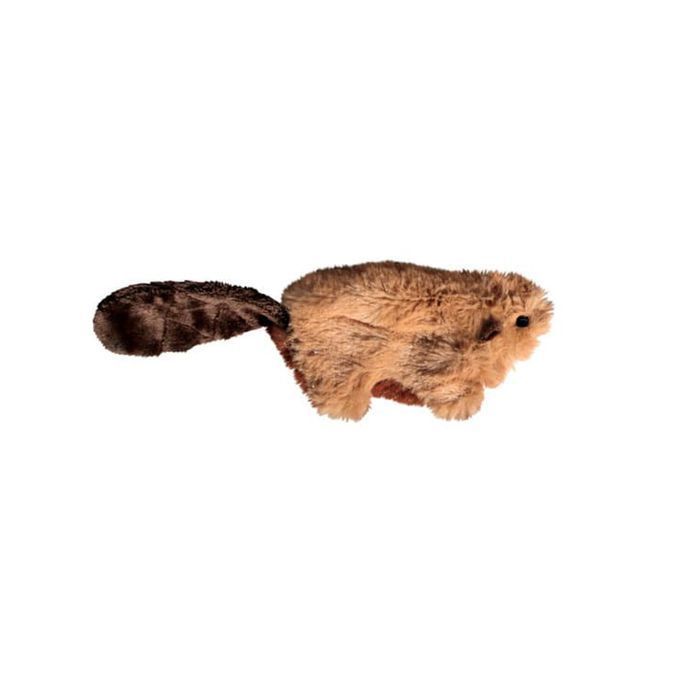 Kong Refillables Beaver іграшка для котів 16,5х3,8 см - коричневий - masterzoo.ua