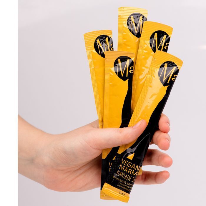 Ласощі для котів Mavsy Creamy 5 шт х 15 г - яблучний мармелад - masterzoo.ua