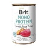 Влажный корм для собак Brit Care Mono Protein 400 г - тунец и сладкий картофель - masterzoo.ua