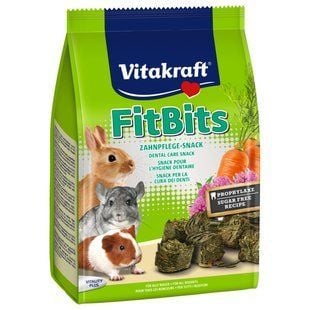 Лакомство для грызунов Vitakraft Fit Bits Dental Care 500 г - овощи и люцерна - masterzoo.ua