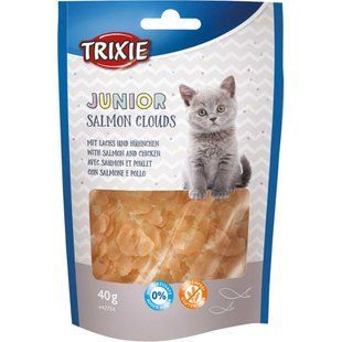 Ласощі для кошенят Trixie Junior Clouds 40 г - лосось - masterzoo.ua