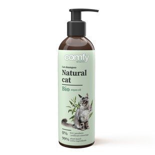 Шампунь для кошек Comfy Natural 250 мл - аргановое масло - masterzoo.ua