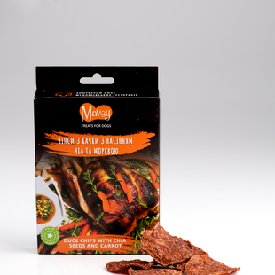 Ласощі для собак Mavsy Refined jerky 100 г - качка - masterzoo.ua
