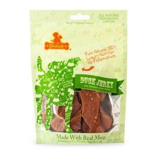 Ласощі для собак Yalute Duck Jerky 100 г - качка та банан - masterzoo.ua