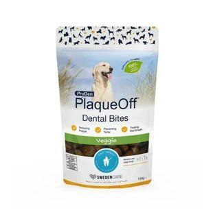 Лакомство для собак ProDen PlaqueOff Dental Bites 150 г - овощи - masterzoo.ua