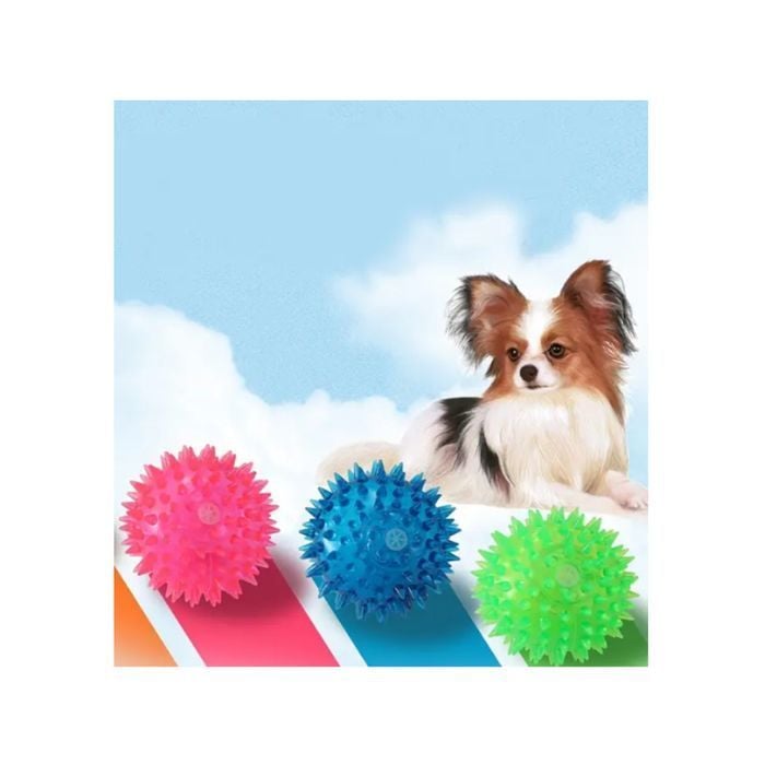 Игрушка для собак Pet Fun Мячик 5 см - цвет в ассортименте - masterzoo.ua