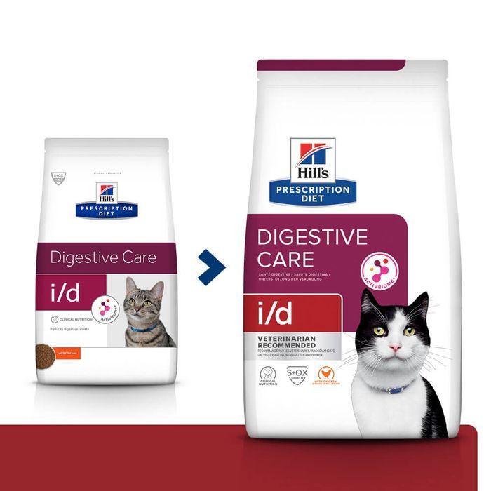 Сухой корм для кошек Hill's Prescription Diet Digestive Care i/d 1,5 кг - курица - masterzoo.ua