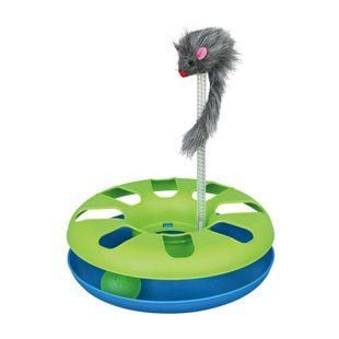 Игрушка для кошек Trixie Трек игровой с мышкой Crazy Circle 24х29 см - masterzoo.ua