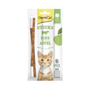 Лакомство для кошек GimCat Rind Apfel 3 шт - говядина - masterzoo.ua