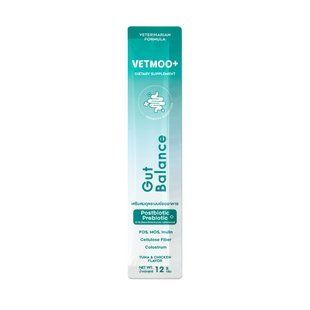 Ласощі для котів Moochie Vetmoo+ Gut Balance 24 шт х 12 г - тунець та курка - masterzoo.ua