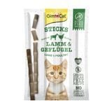 Лакомство для кошек GimCat Sticks 4 шт - ягненок - masterzoo.ua