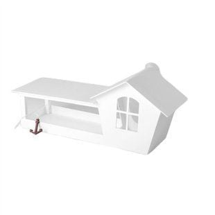 Кормушка для птиц House for Birds оконная Домик 15х36х12,5 см - белый - masterzoo.ua