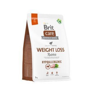 Cухой корм для собак Brit Care Hypoallergenic Weight Loss 3 кг - кролик - masterzoo.ua